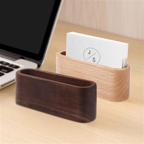 business card holder track